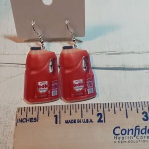 Jug  hot sauce earrings